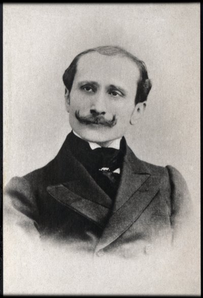 Portrait of Edmond Rostand by French Photographer